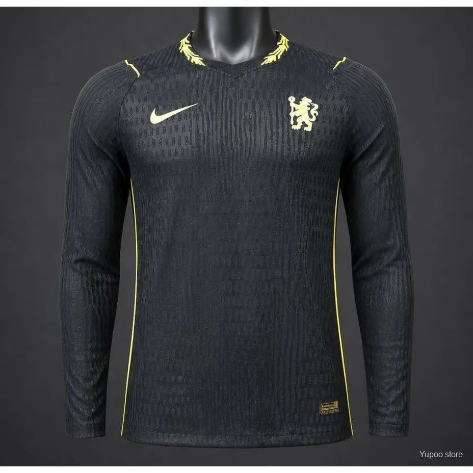 Maillot Chelsea 2026/2027 Extérieur Version Joueur Manches longues