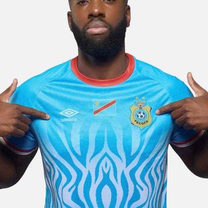 Maillot Domicile République Démocratique du Congo 2025/2026 - Bleu
