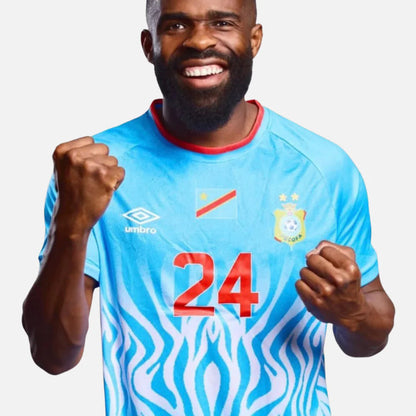 Maillot Domicile République Démocratique du Congo 2025/2026 - Bleu