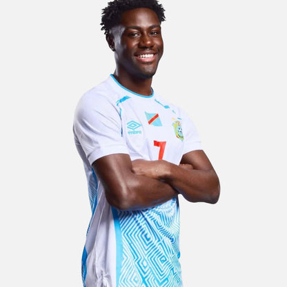 Maillot Exterieur République Démocratique du Congo 2025/2026 Blanc