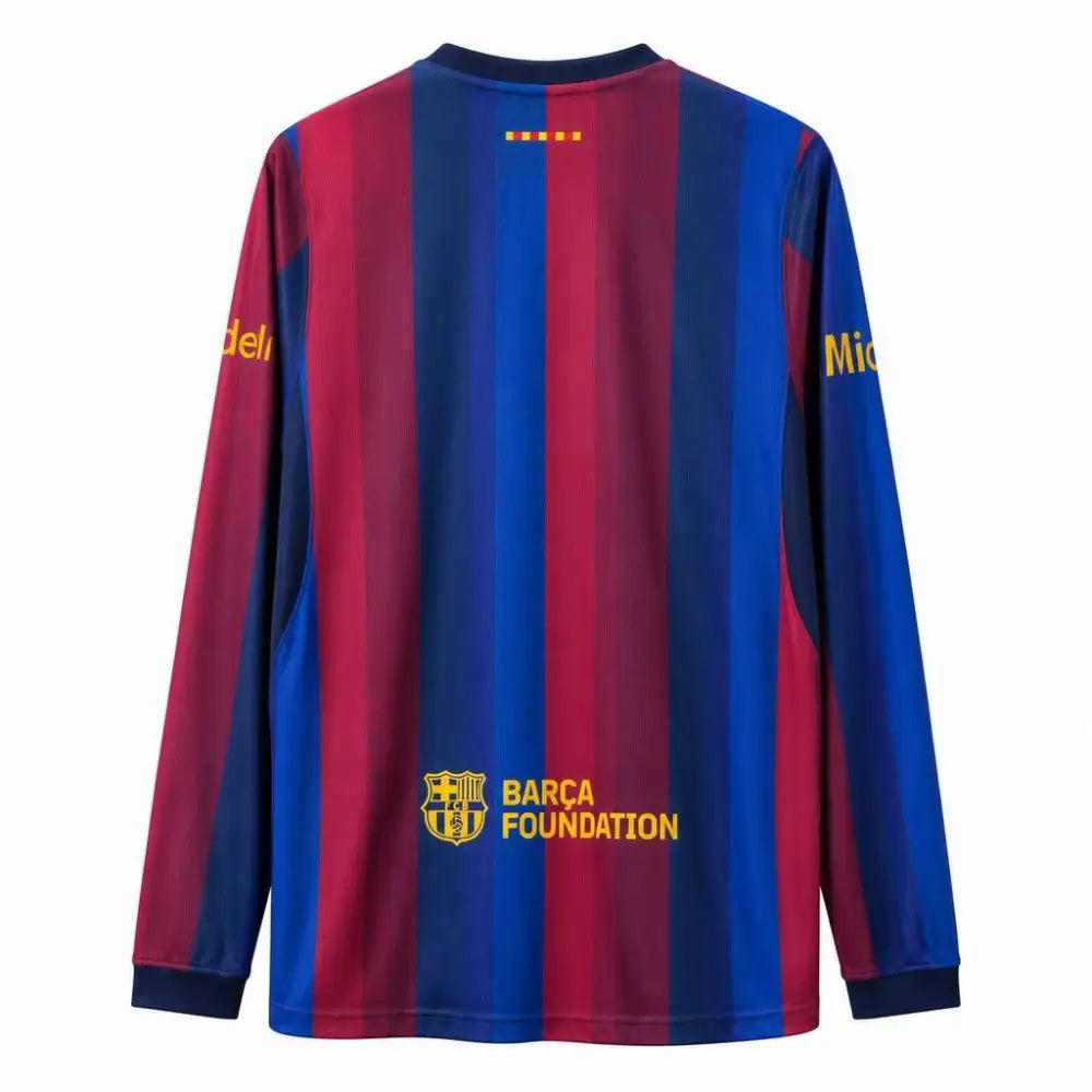 Maillot FC Barcelone Domicile Manches longues 2026/2027