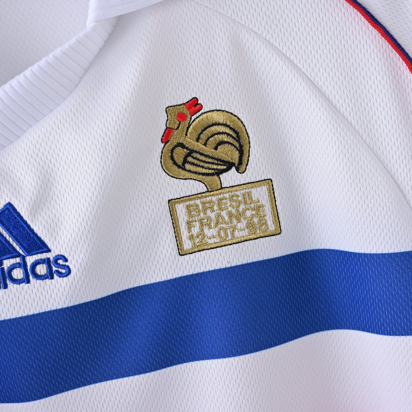 Maillot France Retro Vintage 1998 Exterieur Homme