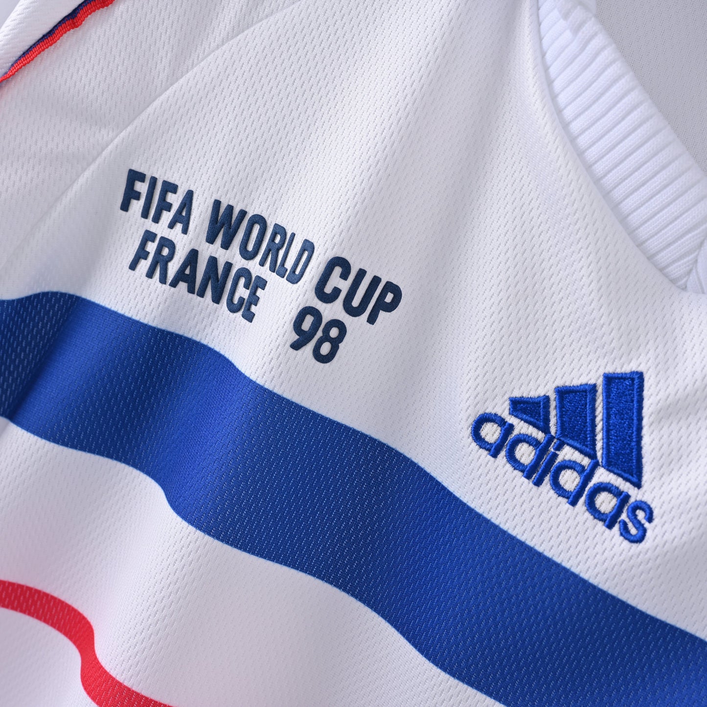 Maillot France Retro Vintage 1998 Exterieur Homme