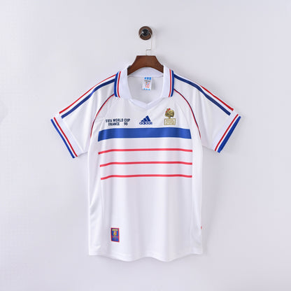 Maillot France Retro Vintage 1998 Exterieur Homme