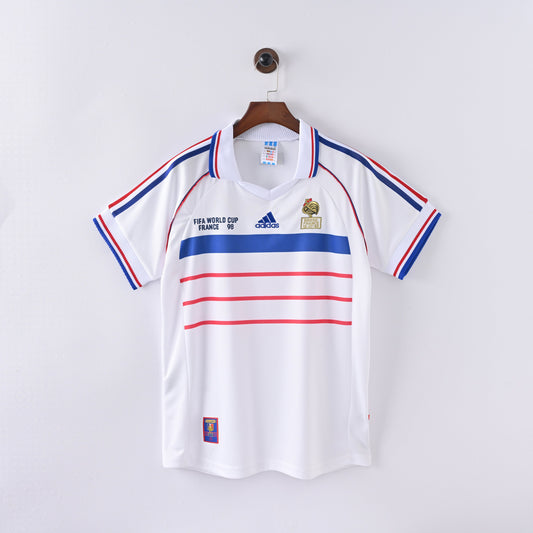 Maillot France Retro Vintage 1998 Exterieur Homme