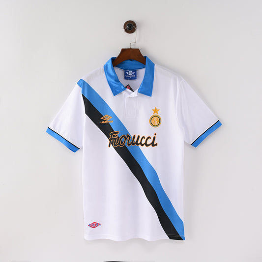Maillot Inter Milan Retro Vintage 1994-1995 Exterieur Homme