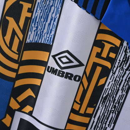 Maillot Inter Milan Retro Vintage 1995-1996 Exterieur Homme