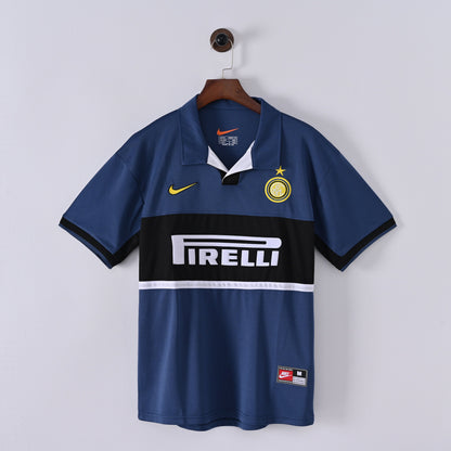 Maillot Inter Milan Retro Vintage 1998-1999 Exterieur Homme