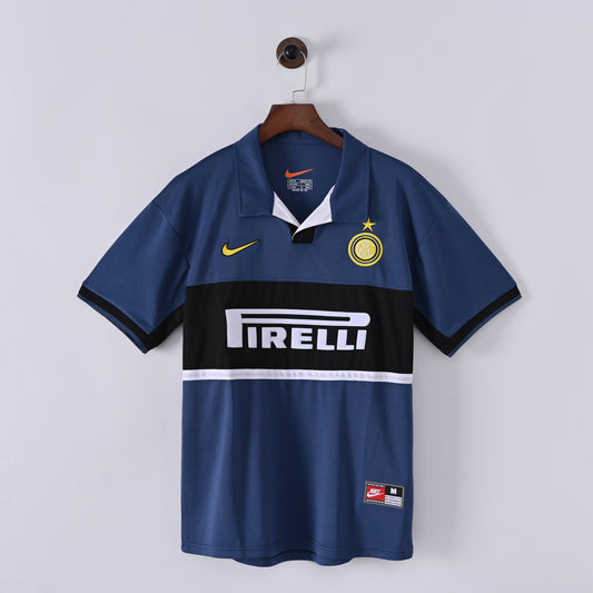 Maillot Inter Milan Retro Vintage 1998-1999 Exterieur Homme