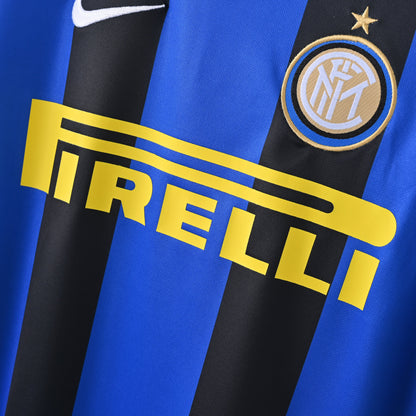 Maillot Inter Milan Retro Vintage 2008-2009 Domicile Homme