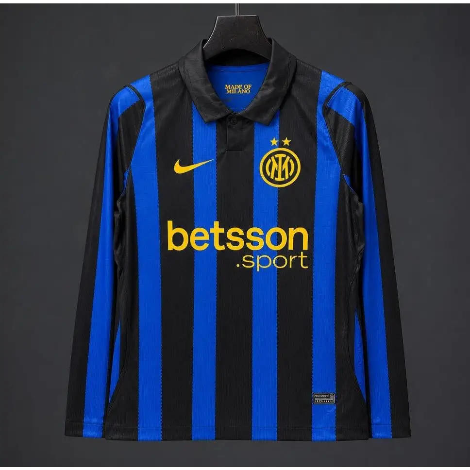 Maillot Inter Milan Domicile 2026/2027 Manches longues
