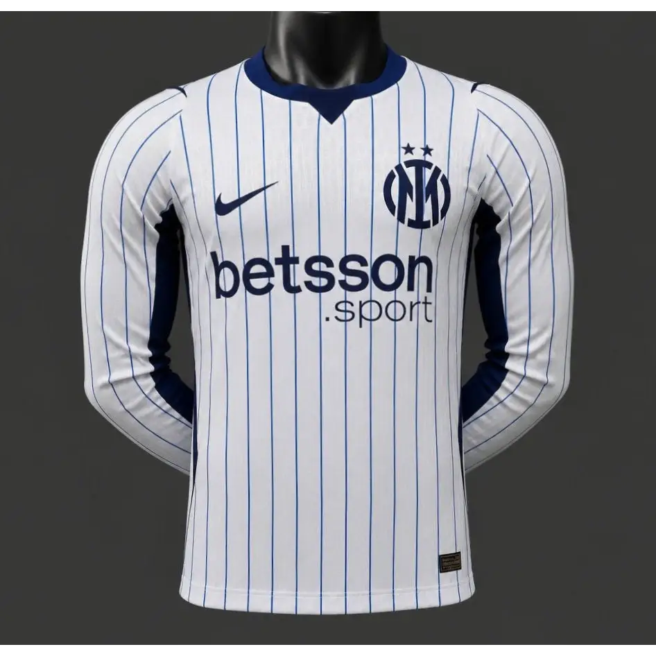 Maillot Inter Milan Extérieur Version Joueur 2026/2027 Manches Longues