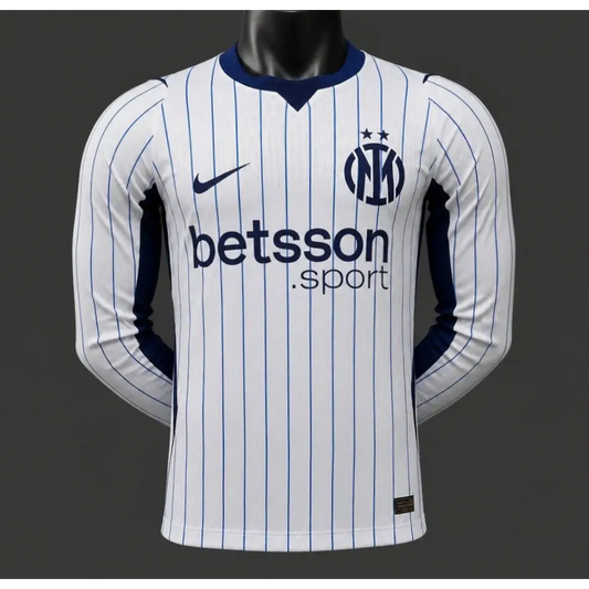 Maillot Inter Milan Extérieur Version Joueur 2026/2027 Manches Longues