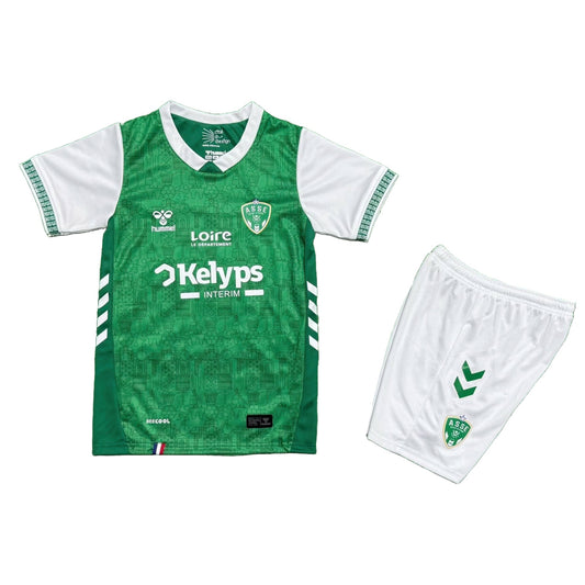 Maillot Saint Etienne Domicile Kit Enfant 2025 2026 Vert