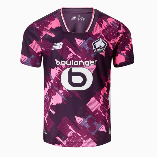 Maillot Lille LOSC Fourth Rose Homme 2025 2026