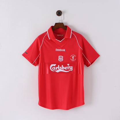 Maillot Liverpool Retro Vintage 2000-2001 Domicile Homme