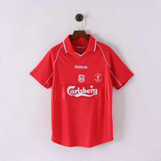 Maillot Liverpool Retro Vintage 2000-2001 Domicile Homme
