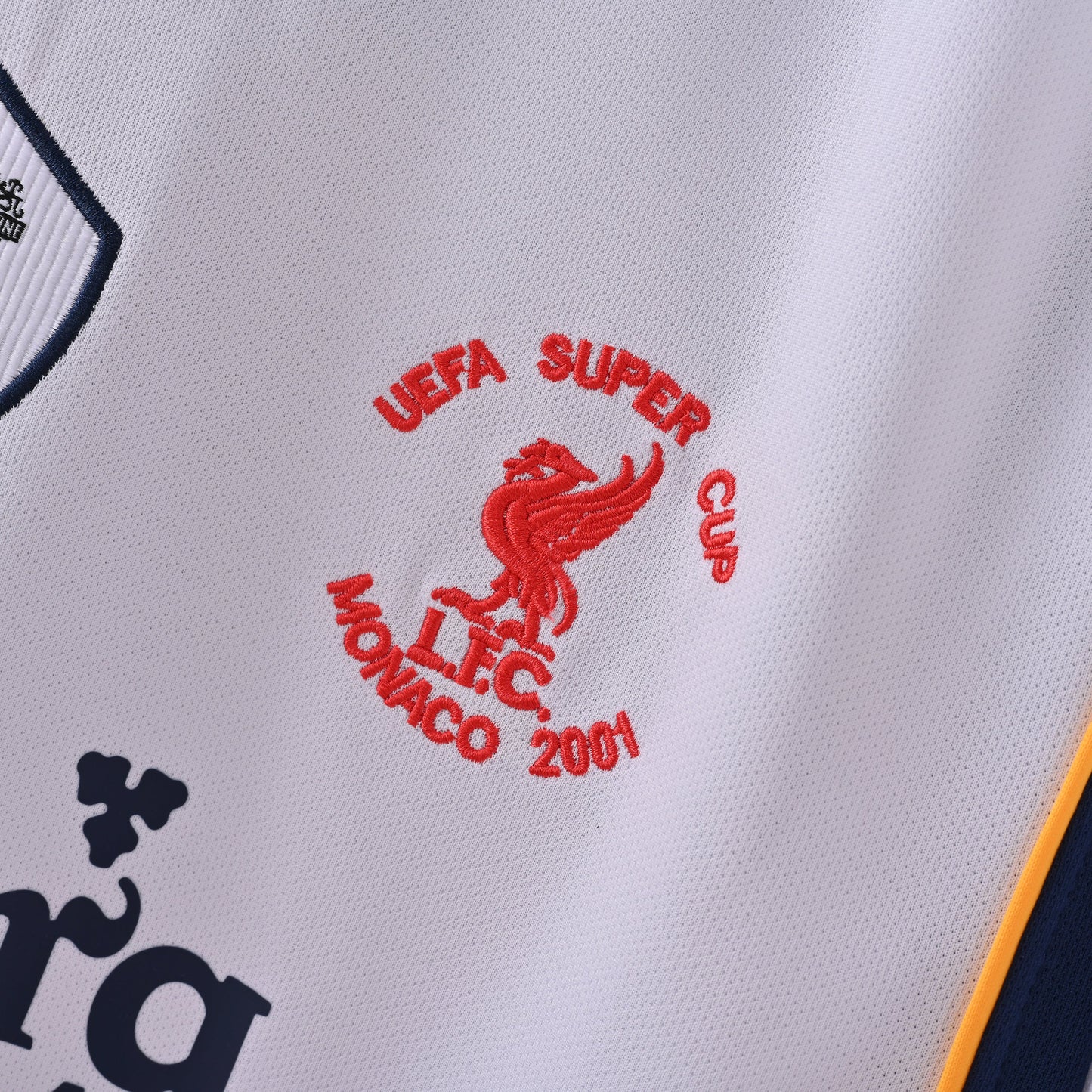 Maillot Liverpool Retro Vintage 2001-2002 Exterieur Homme
