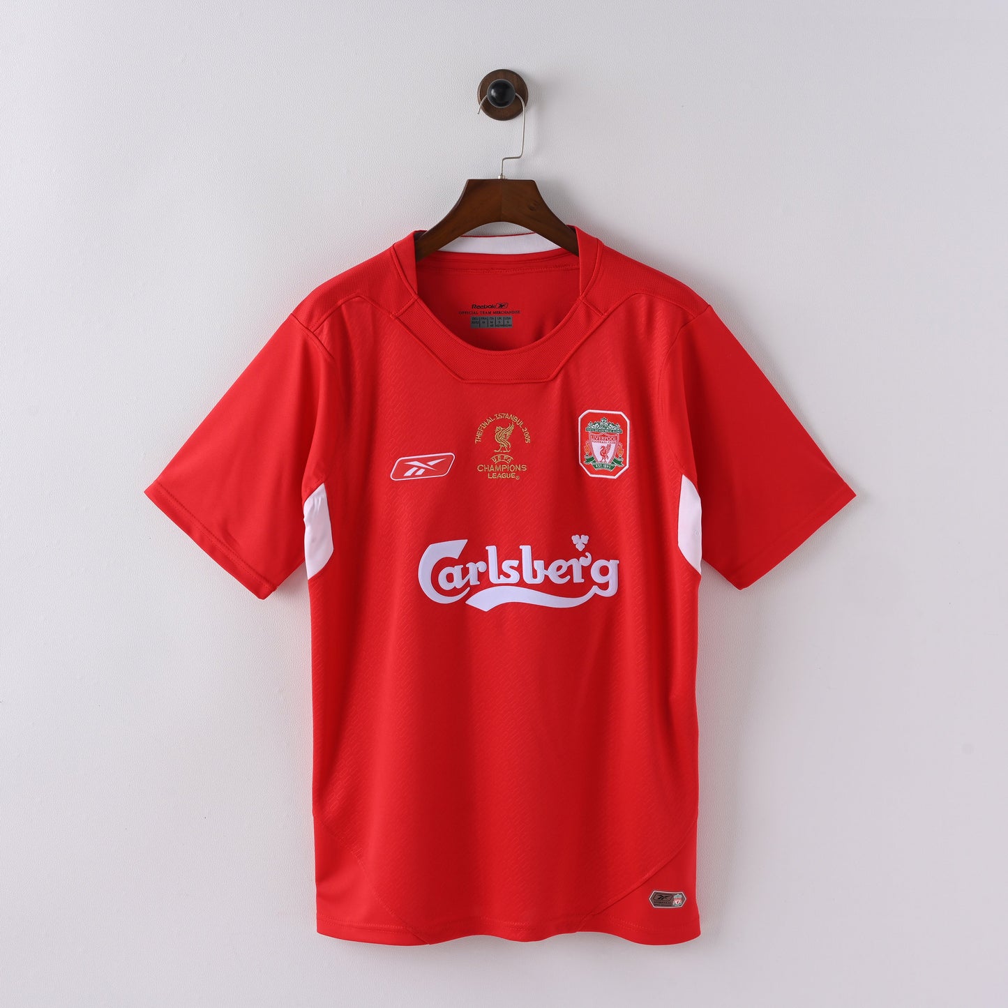 Maillot Liverpool Retro Vintage 2004-2005 Domicile Homme