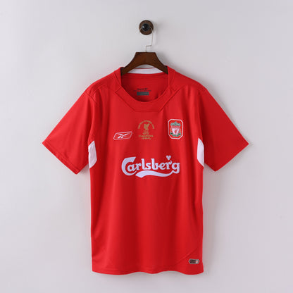 Maillot Liverpool Retro Vintage 2004-2005 Domicile Homme