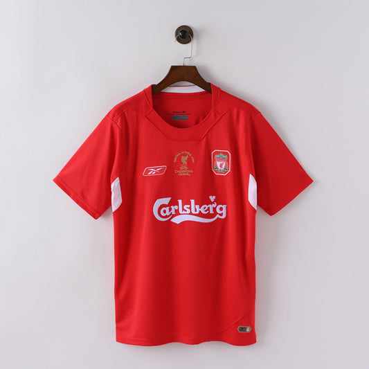 Maillot Liverpool Retro Vintage 2004-2005 Domicile Homme