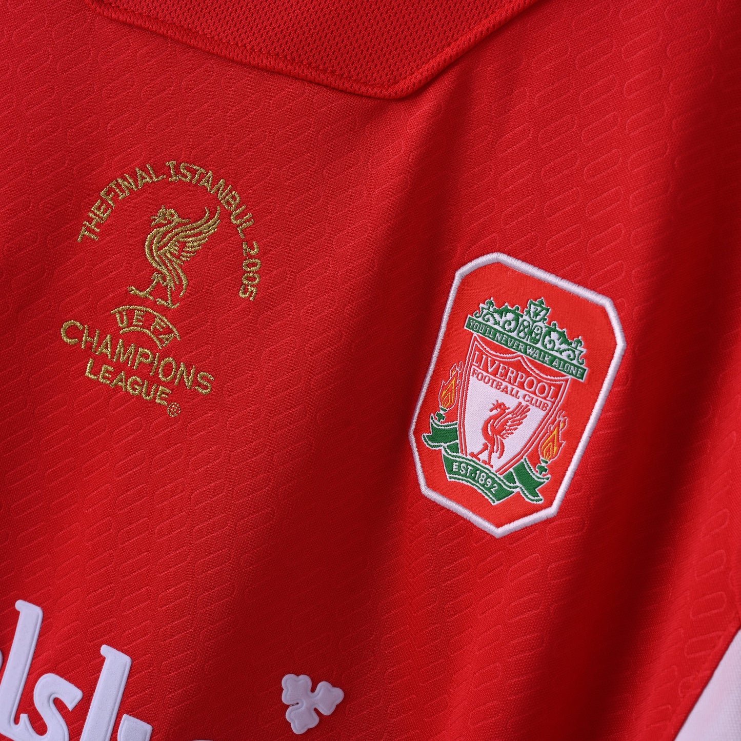 Maillot Liverpool Retro Vintage 2004-2005 Domicile Homme
