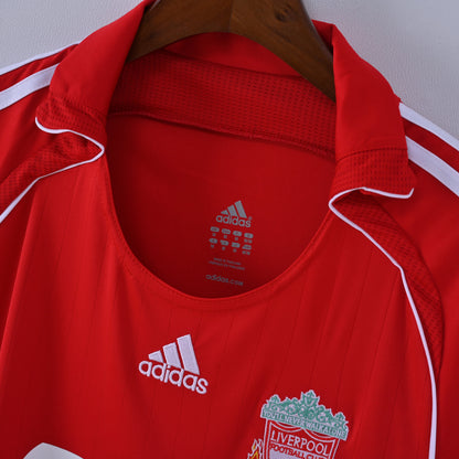 Maillot Liverpool Retro Vintage 2006-2007 Domicile Homme