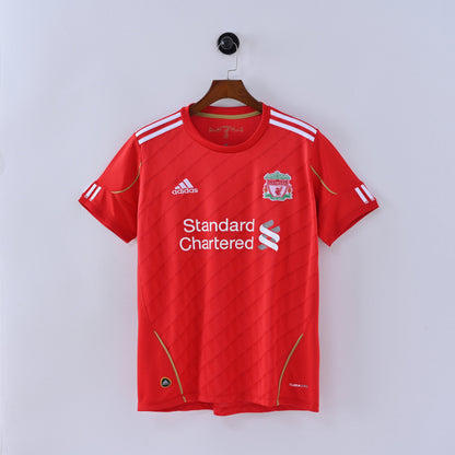 Maillot Liverpool Retro Vintage 2010-2011 Domicile Homme
