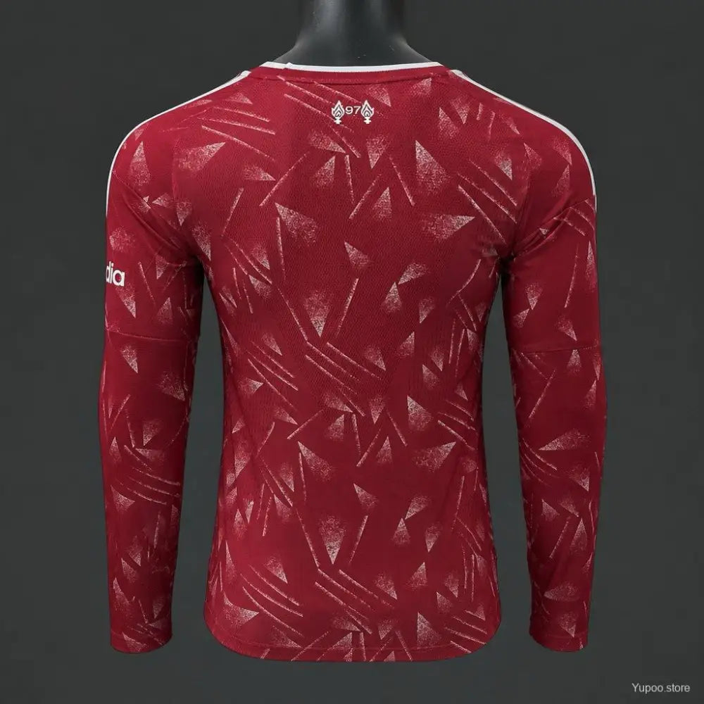 Maillot Liverpool Domicile 2026/2027 Version Joueur Manches longues