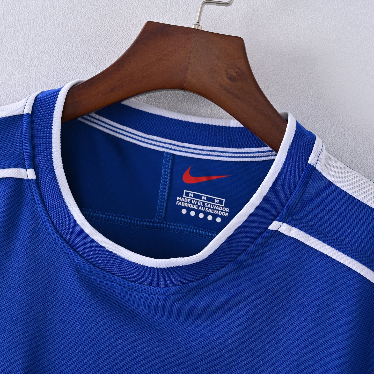 Maillot Bresil Retro Vintage Manches Longues 1998 Exterieur Homme