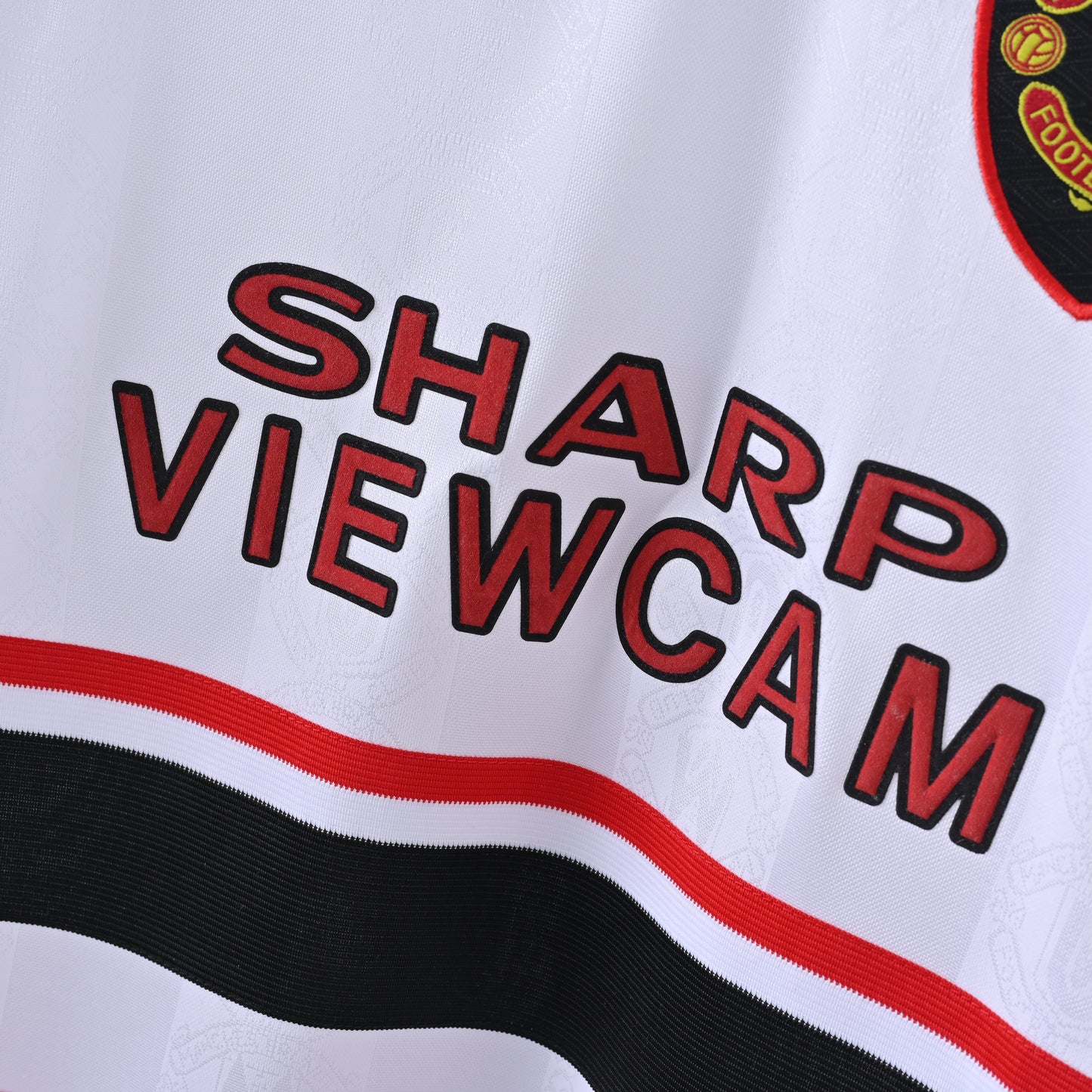 Maillot Manchester United Retro Vintage Manches Longues 1998-1999 Exterieur Homme