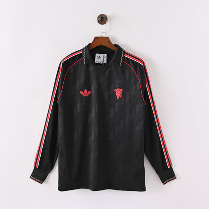 Maillot Manchester United Retro Vintage Manches Longues 2024-2025 LFSTLR Homme