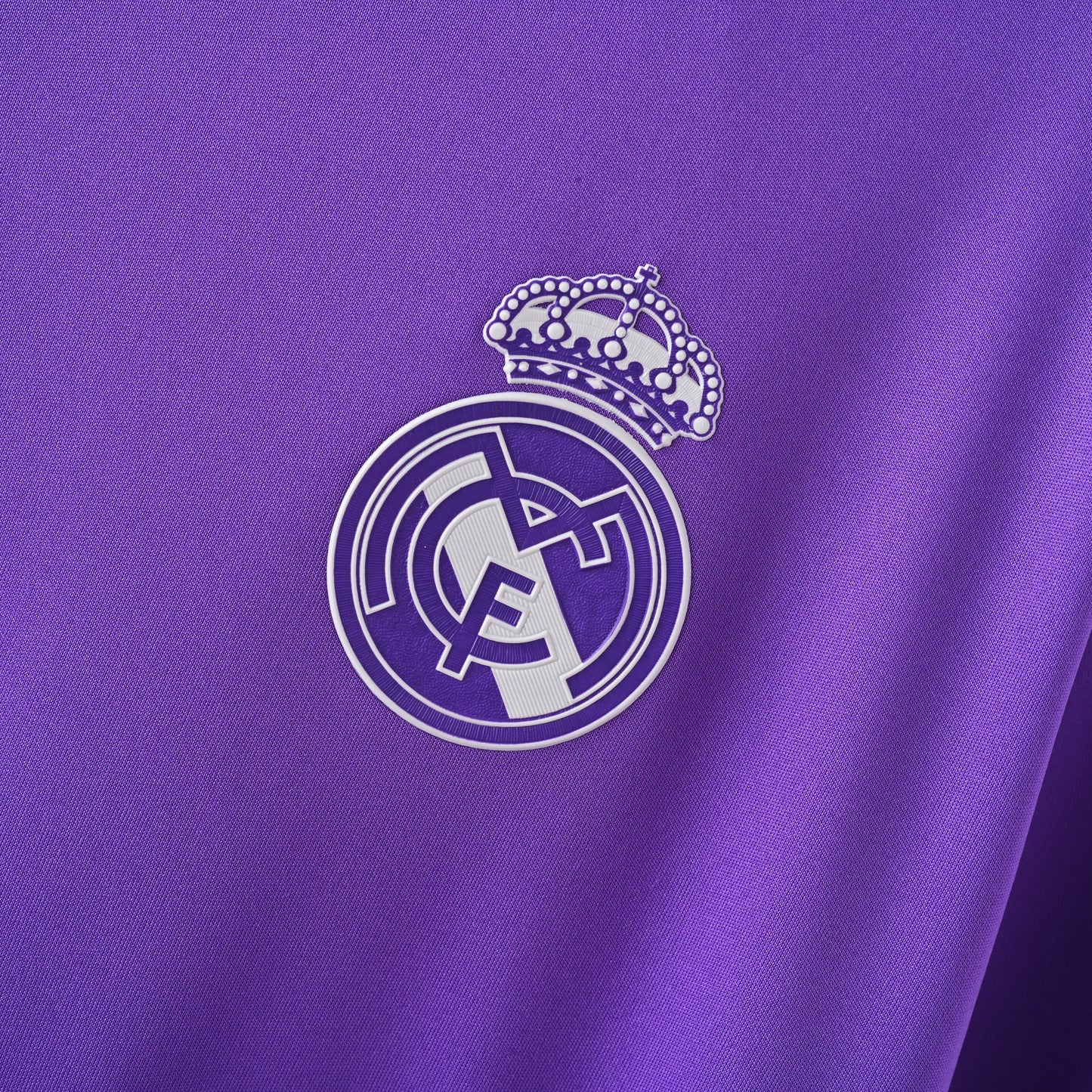 Maillot Real Madrid Manches Longues Retro Vintage 2016-2017 Exterieur Homme