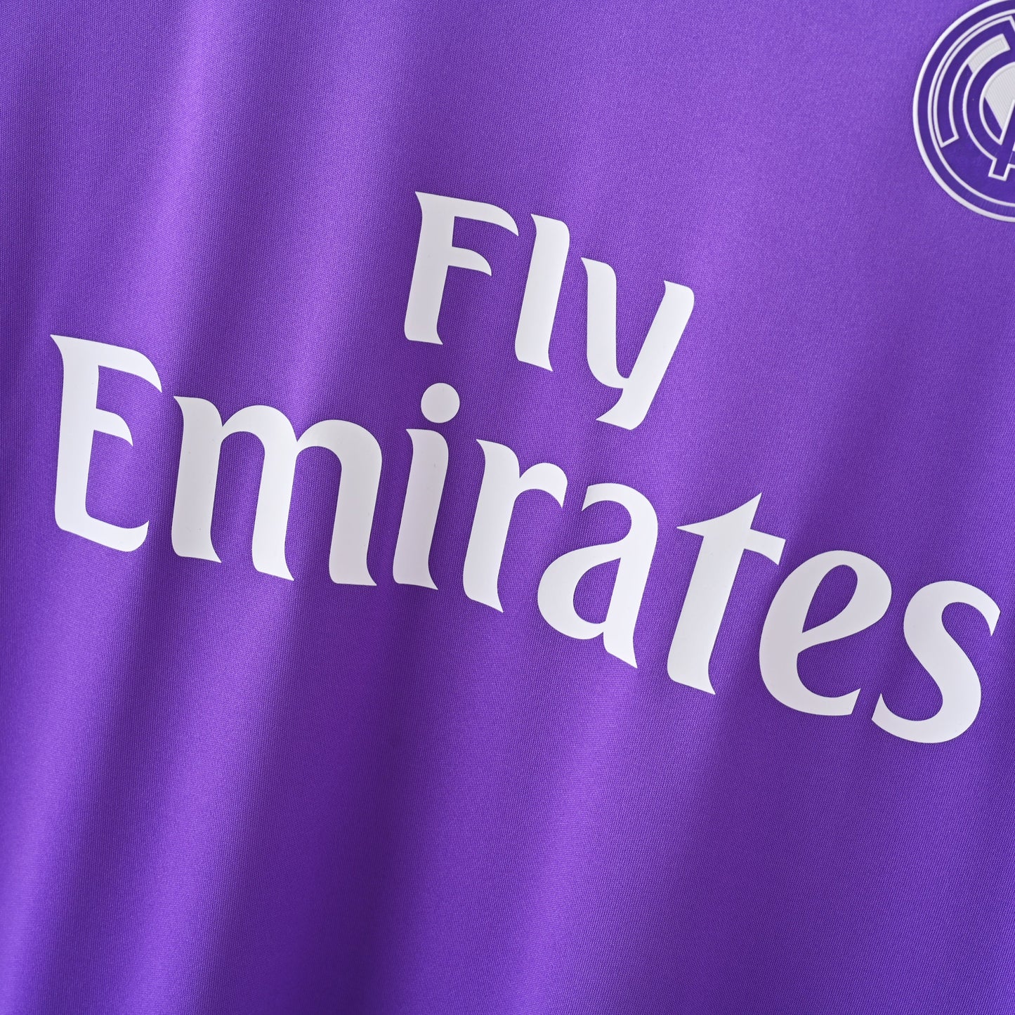 Maillot Real Madrid Manches Longues Retro Vintage 2016-2017 Exterieur Homme