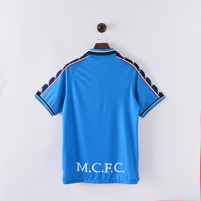 Maillot Manchester City Retro Vintage 1997-1999 Domicile Homme