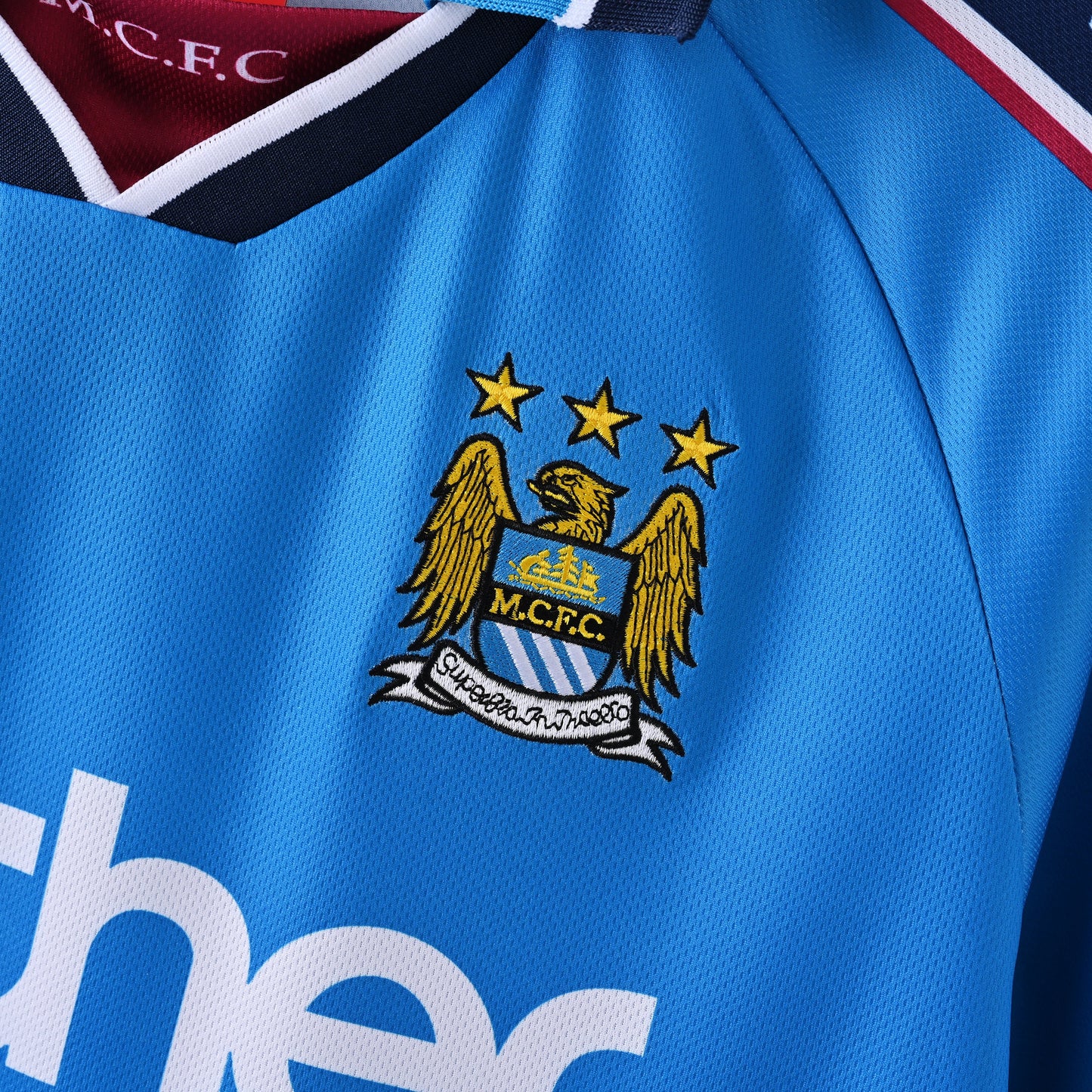 Maillot Manchester City Retro Vintage 1997-1999 Domicile Homme