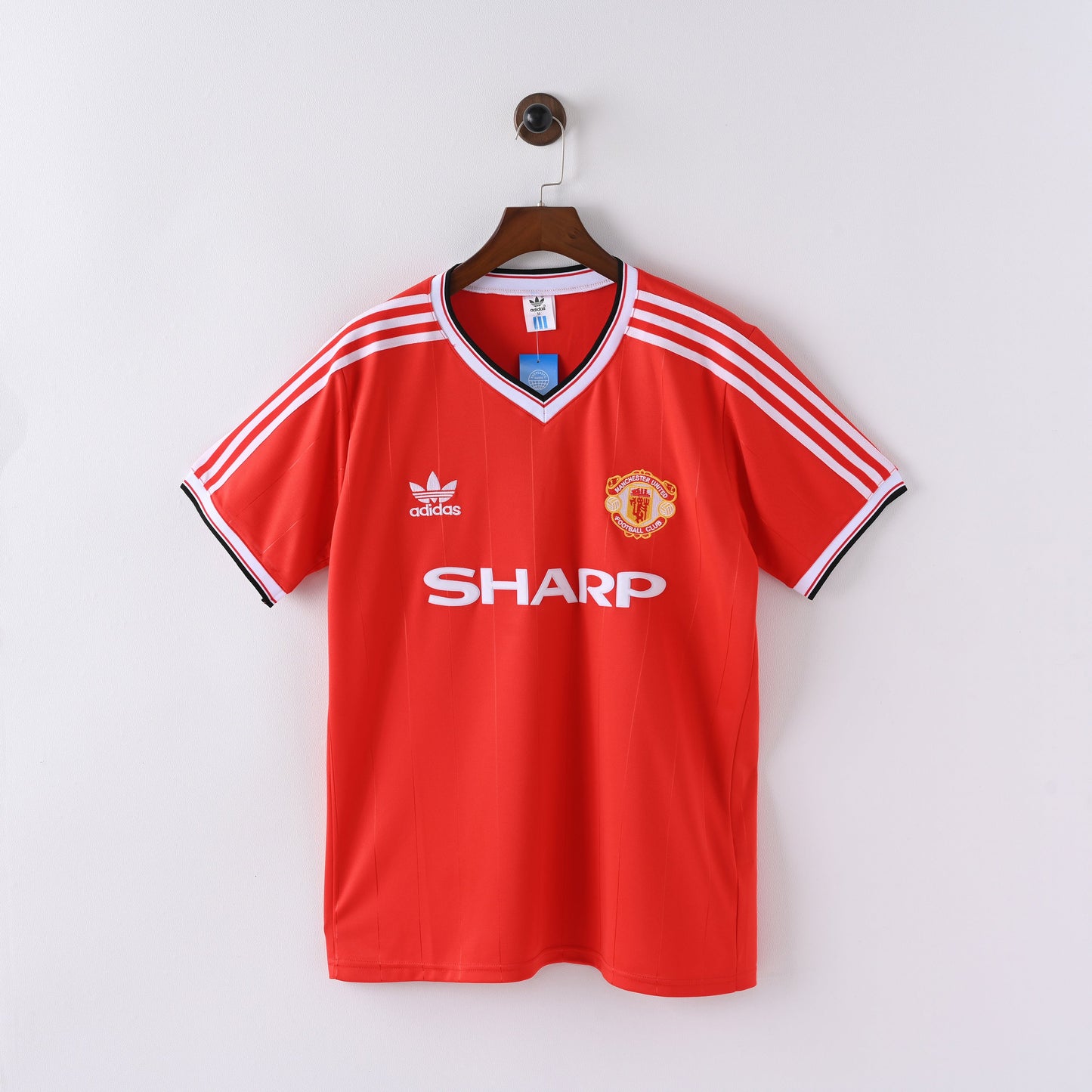 Maillot Manchester United Retro Vintage 1983-1984 Domicile Homme