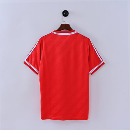 Maillot Manchester United Retro Vintage 1986-1988 Domicile Homme