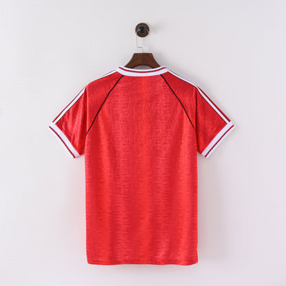 Maillot Manchester United Retro Vintage 1991-1992 Domicile Homme