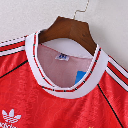 Maillot Manchester United Retro Vintage 1991-1992 Domicile Homme