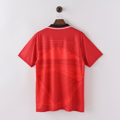 Maillot Manchester United Retro Vintage 1994-1996 Domicile Homme
