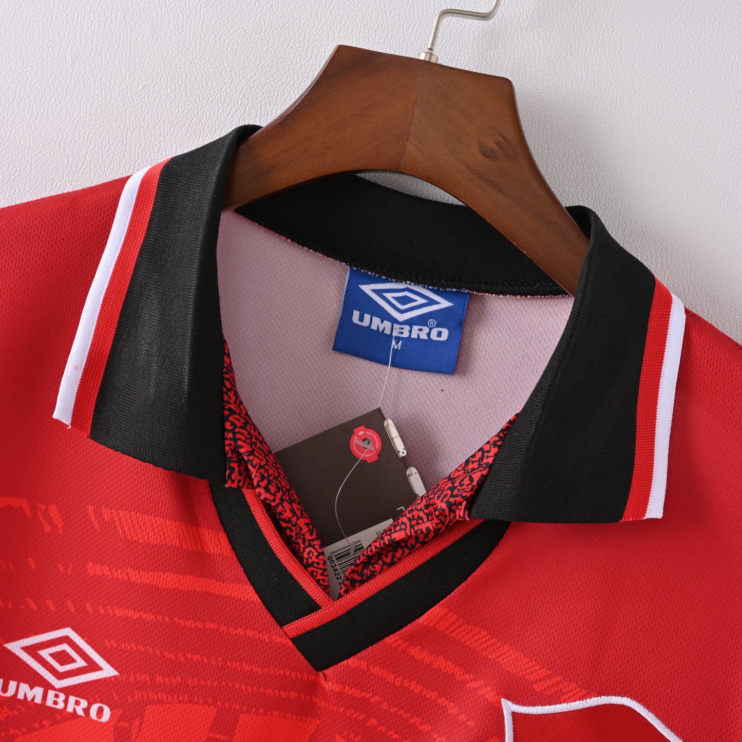 Maillot Manchester United Retro Vintage 1994-1996 Domicile Homme
