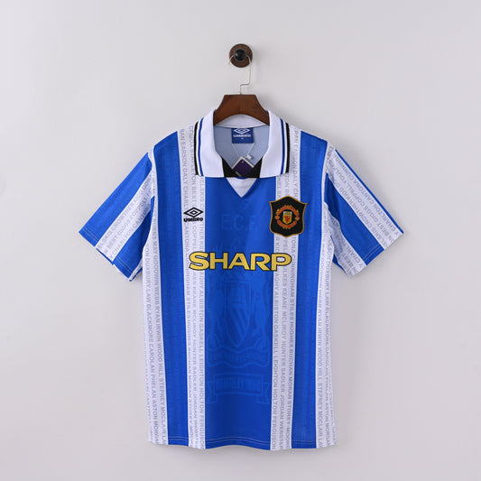Maillot Manchester United Retro Vintage 1994-1996 Third Homme