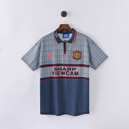 Maillot Manchester United Retro Vintage 1995-1996 Exterieur Homme