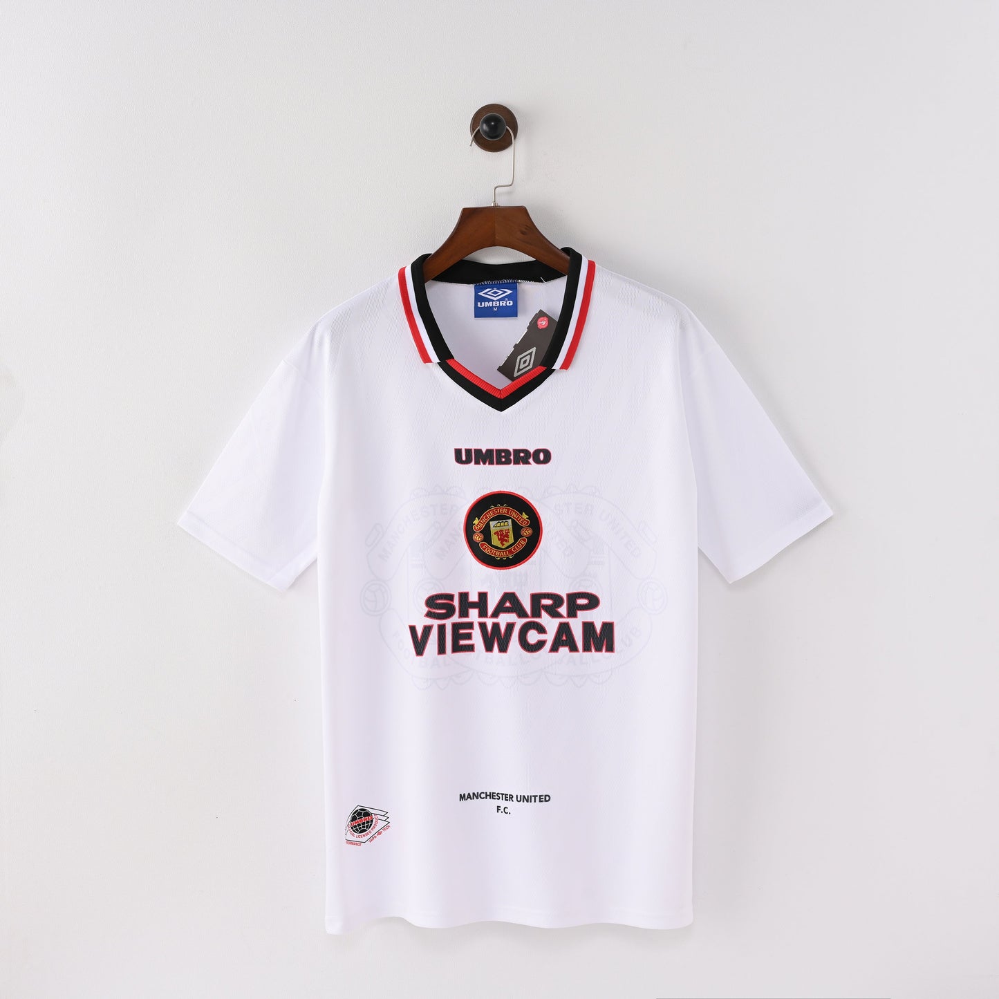 Maillot Manchester United Retro Vintage 1996-1997 Exterieur Homme
