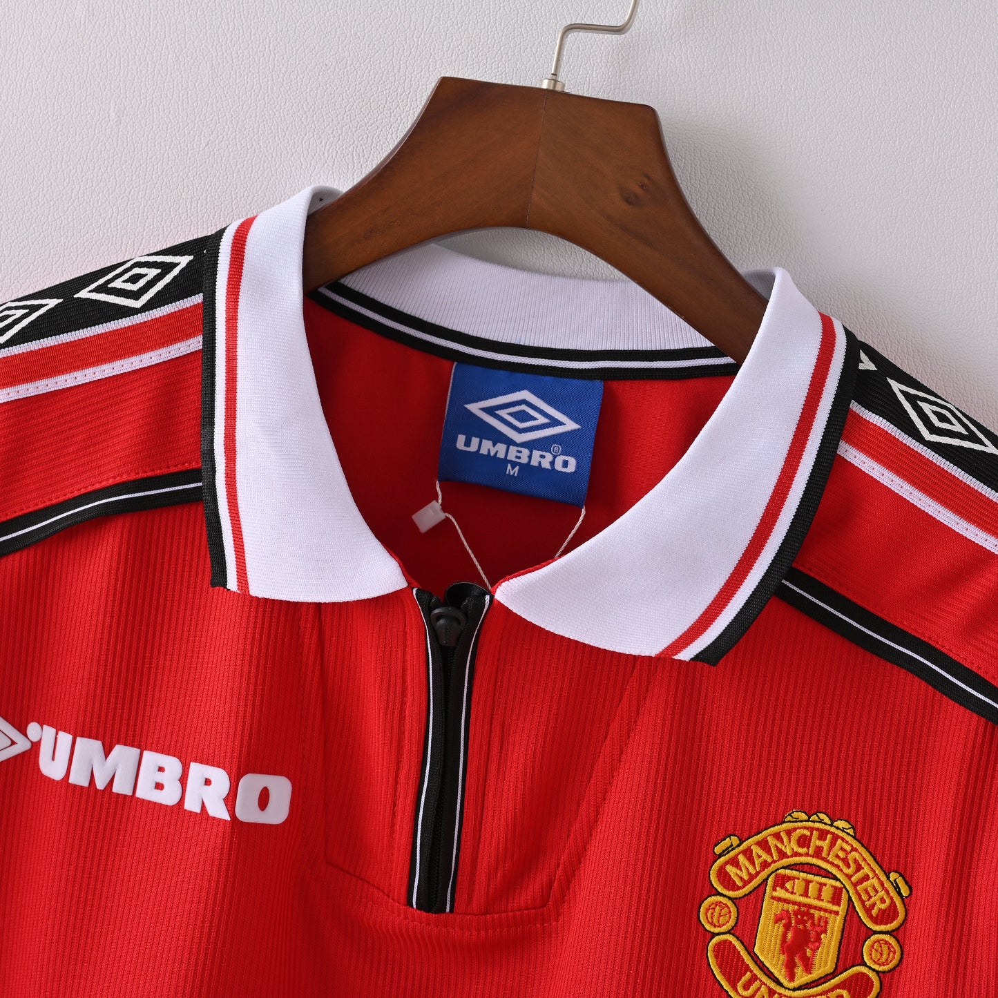 Maillot Manchester United Retro Vintage 1998-1999 Domicile Homme