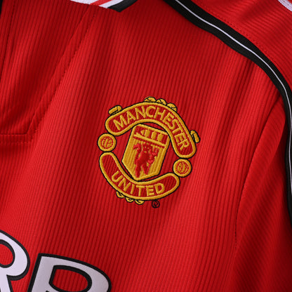 Maillot Manchester United Retro Vintage 1998-1999 Domicile Homme