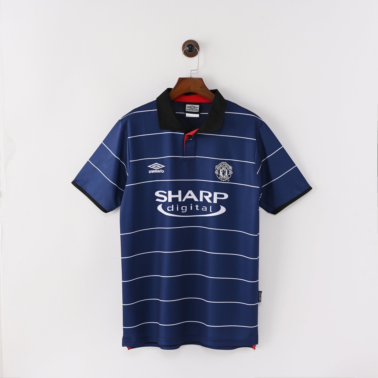 Maillot Manchester United Retro Vintage 1999-2000 Exterieur Homme