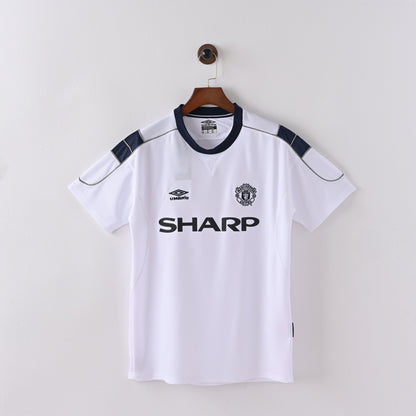 Maillot Manchester United Retro Vintage 1999-2000 Exterieur Homme