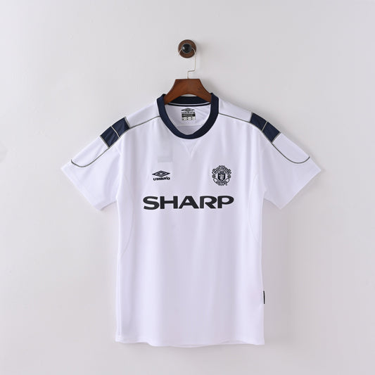 Maillot Manchester United Retro Vintage 1999-2000 Exterieur Homme